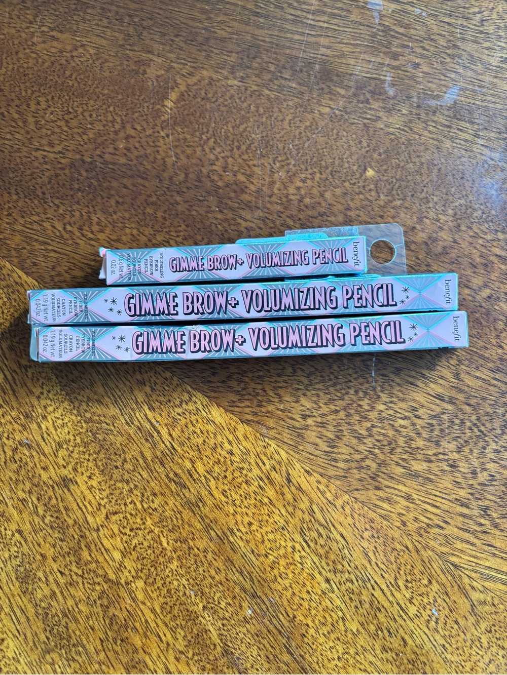 Benefit Gimme Brow+ Volumizing Pencils- color 4, 3 and 2